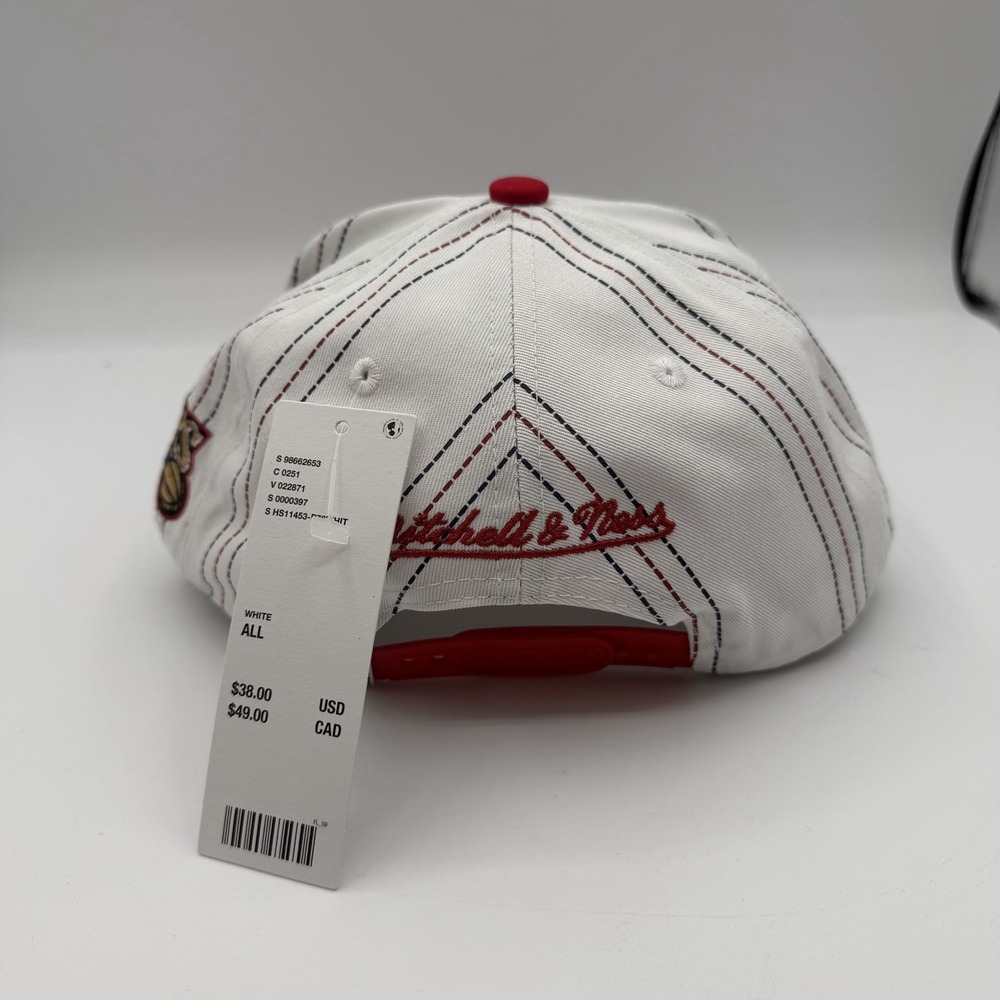 Mitchell & Ness Philadelphia 76ers Triplin Hat Cap Snapback Original Fit Retro - Picture 5 of 10